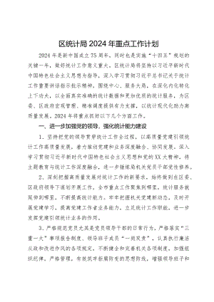 区统计局2024年重点工作计划.docx