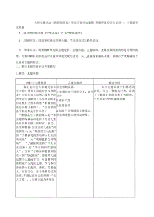 我想知道的主题审议公开课教案教学设计课件资料.docx