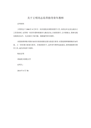 指导青年教师证明.docx