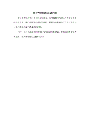 提出了宝贵的意见,今后支部.docx