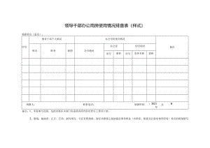 领导干部办公用房使用情况排查表样式.docx