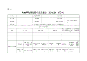 政府采购履约验收意见报告（范本）.docx