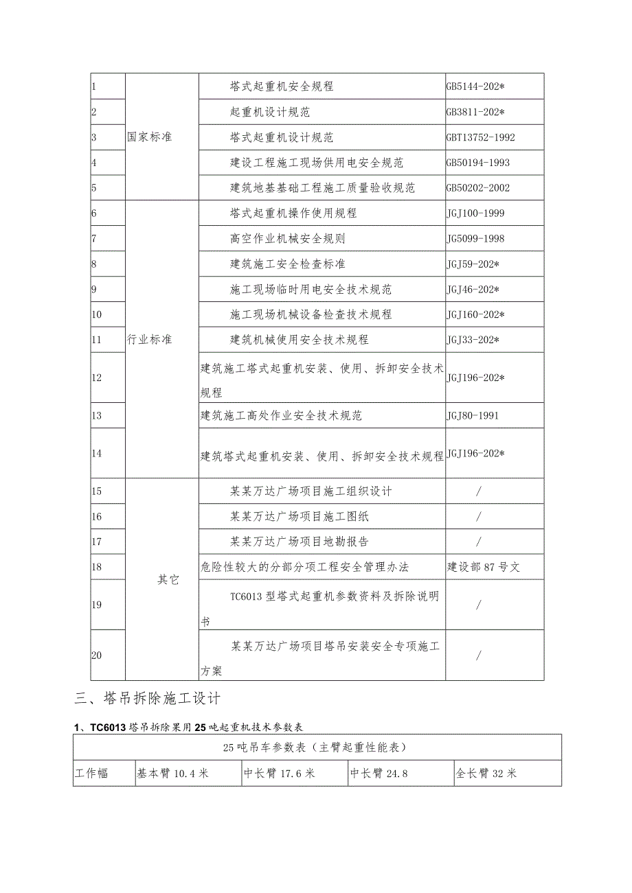 A#塔吊拆除安全专项施工方案(最终版)模板 .docx_第3页