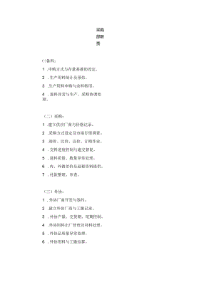 采购部职责.docx