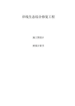 交叉口桥梁计算书.docx