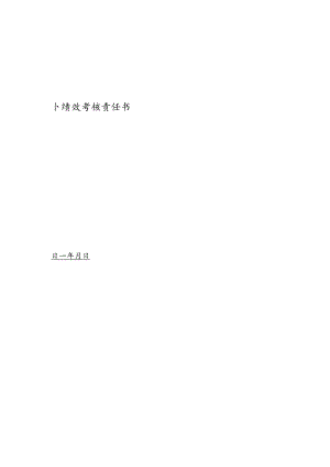 医院网页设计绩效责任书.docx