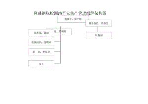 安全生产管理组织架构图.docx
