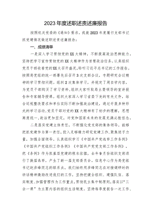 2023年度述职述责述廉报告.docx