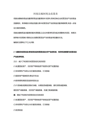 间接法编制现金流量表.docx