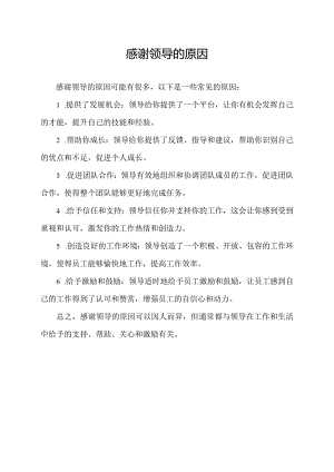 感谢领导的原因.docx