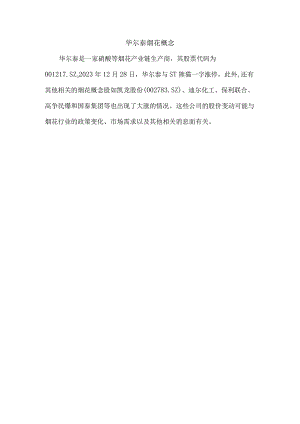 华尔泰烟花概念.docx