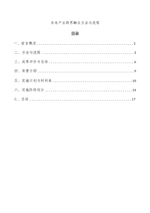 未来产业跨界融合方法与流程.docx