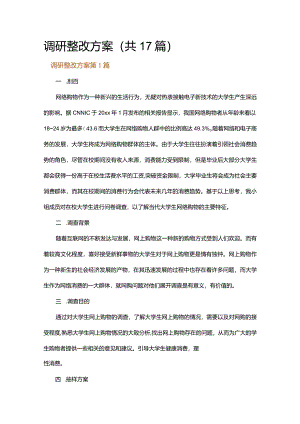 调研整改方案.docx