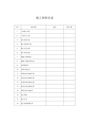 综合布线施工计划表格整理.docx