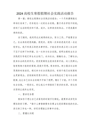 2024大学生寒假假期社会实践活动报告.docx