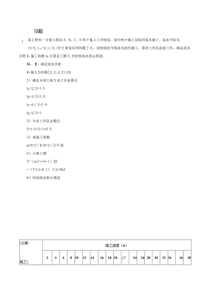施工组织设计习题及答案.docx