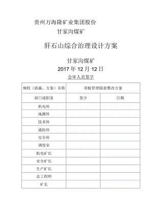 矸石山综合治理设计方案和对策.docx