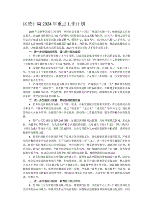区统计局2024年重点工作计划.docx