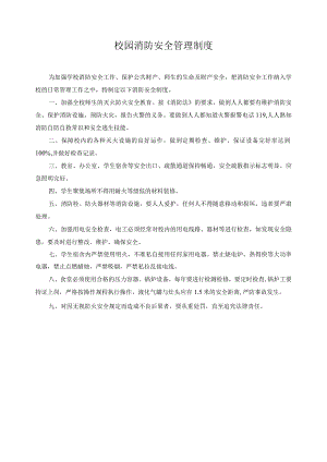 校园消防安全管理制度.docx