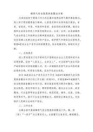 镇燃气安全隐患排查整治方案.docx