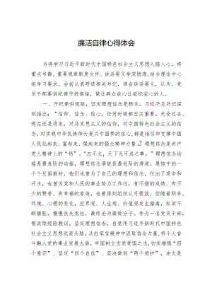 廉洁自律心得体会.docx