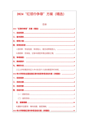 2024“红领巾争章”方案（精选）.docx