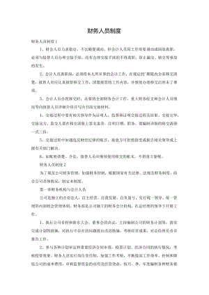 财务人员制度.docx