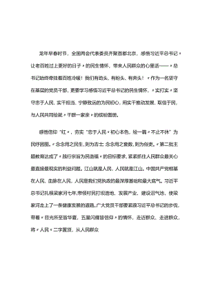 两会心得感悟5篇优选.docx