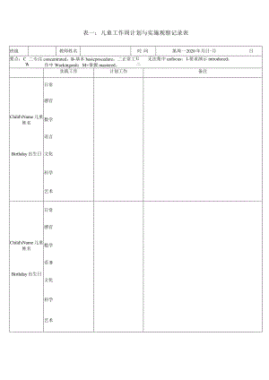 教室观察记录表.docx
