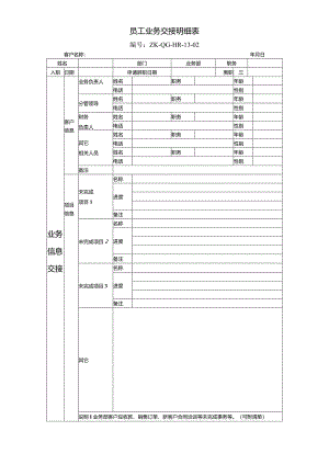 公司文件13-02员工交接明细表（业务）.docx