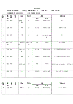 拉片表格(详细版)-.docx