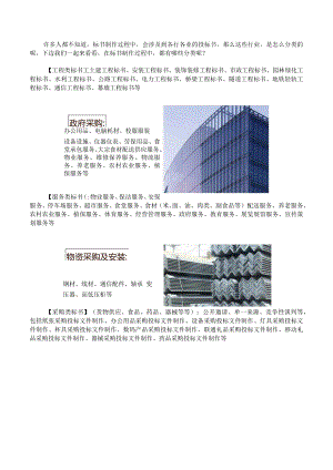 标书有哪些分类.docx