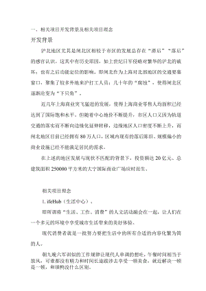 某商业广场专项目开发及理念.docx
