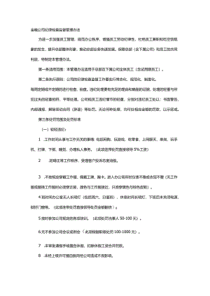 金融公司纪律检查监督管理办法.docx