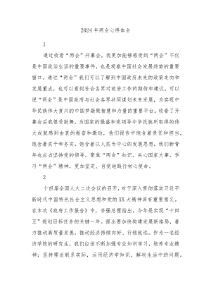 2024年两会心得体会.docx
