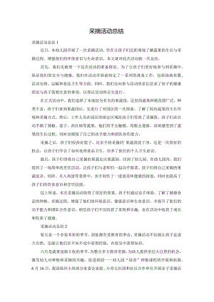 采摘活动总结.docx