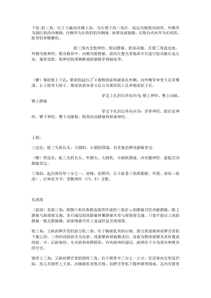 局部解剖学学习资料：整理.docx