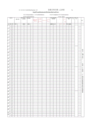 设备日常点检表.docx