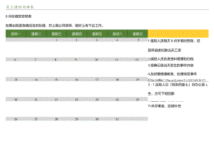 员工月度值班双色安排表.docx