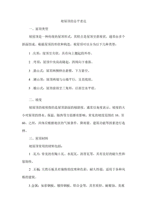 坡屋顶的总平表达.docx