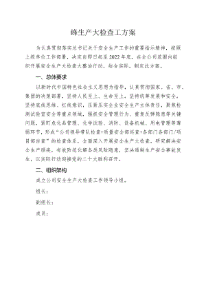 安全生产大检查工作实施方案.docx
