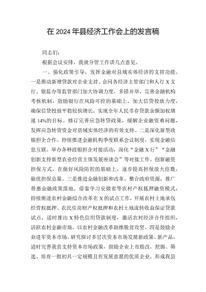在2024年县经济工作会上的发言稿.docx