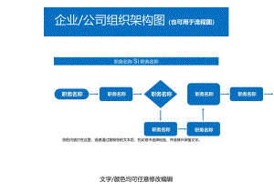 企业公司组织架构图流程图.docx