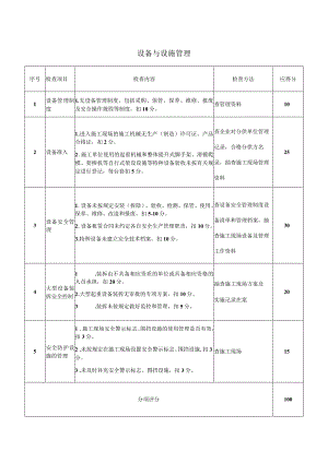 设备与设施管理要求.docx