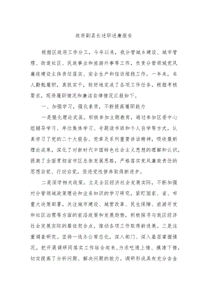 政府副县长述职述廉报告.docx
