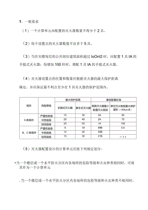 车间配备灭火器数量的确定.docx