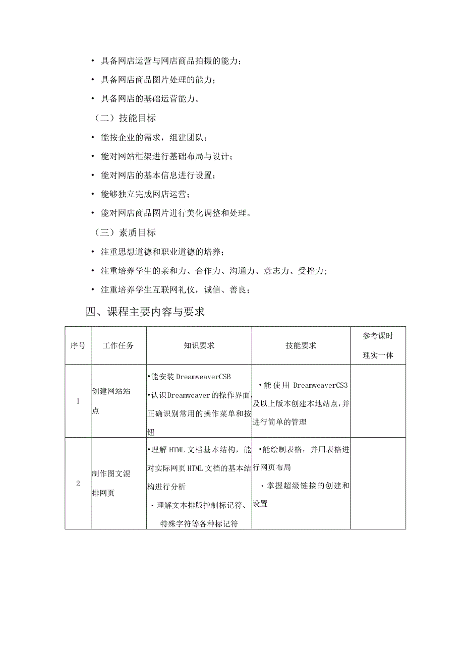 网站建设课程标准.docx_第3页