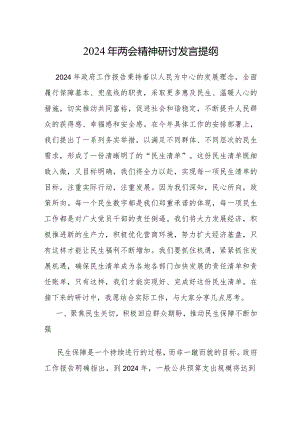 研讨发言：2024年全国两会精神交流提纲.docx