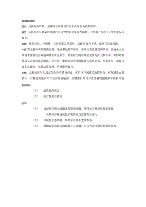 眼科学病种特点：泡性角结膜炎.docx