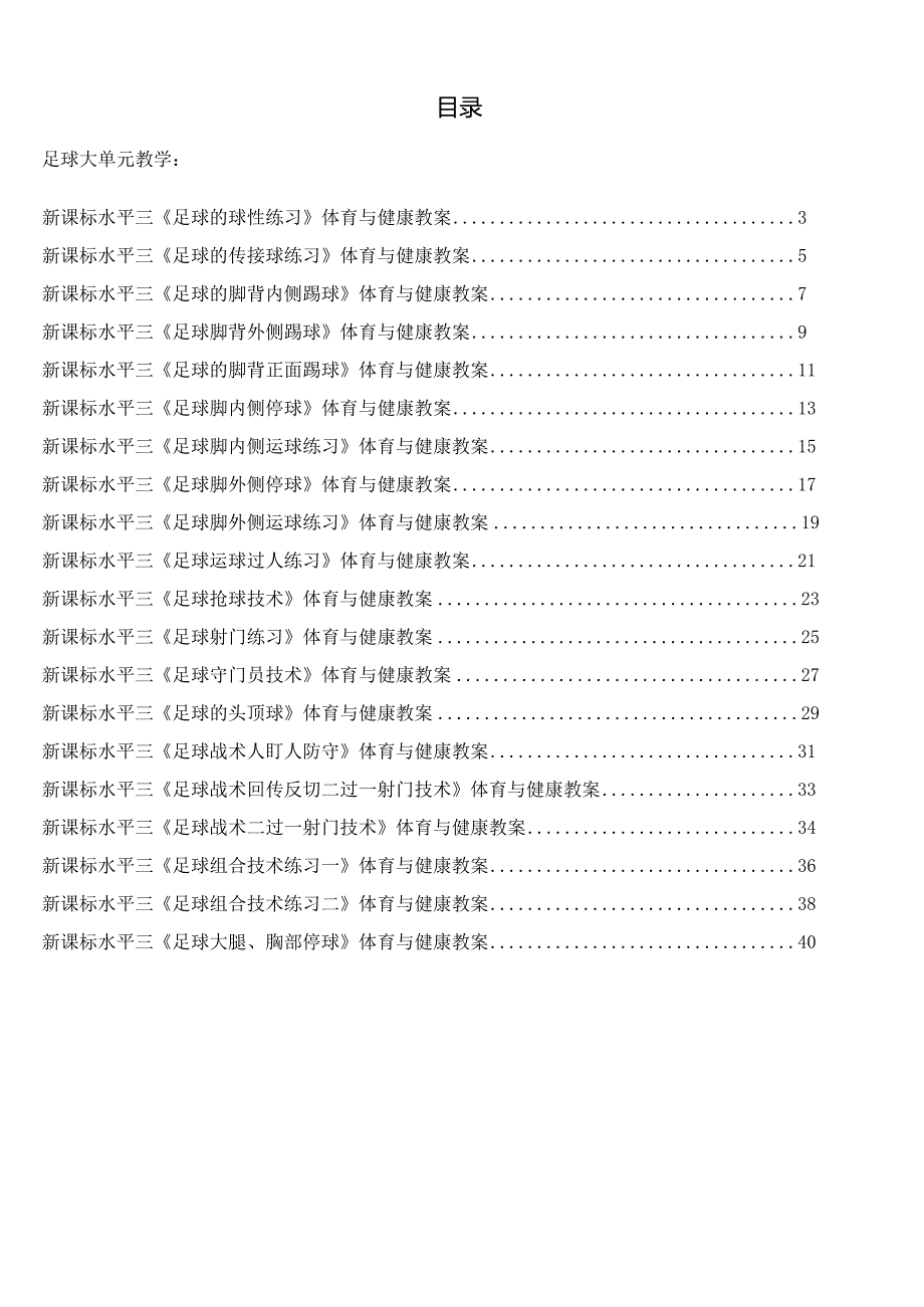 新课标(水平三)体育与健康《足球》大单元教学计划及配套教案(18课时).docx_第2页